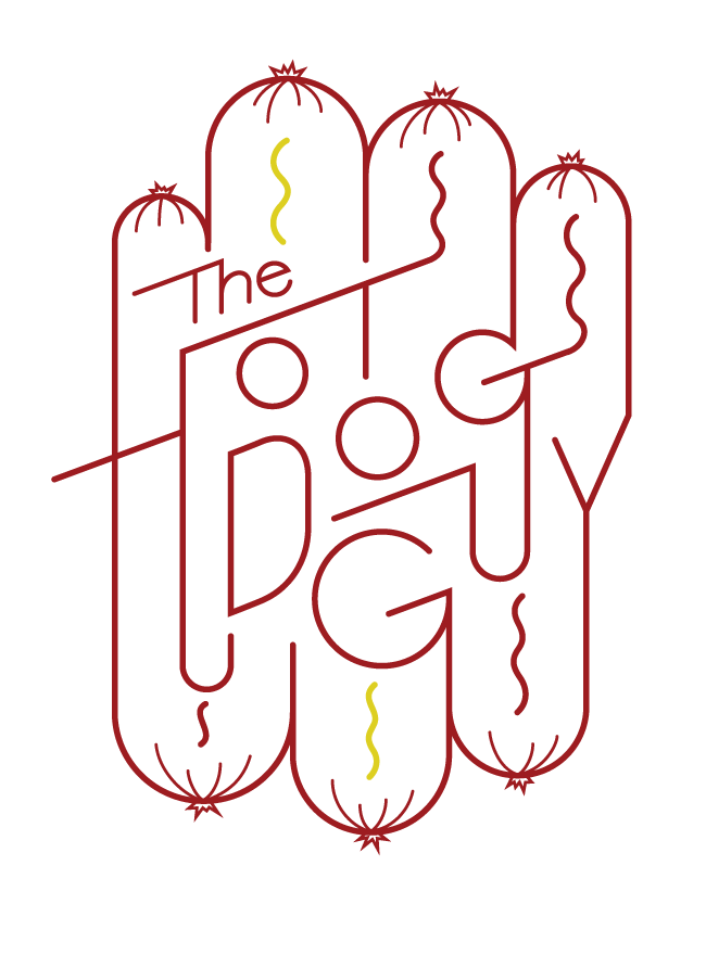 Proposed logo for The Hot Dog Guy